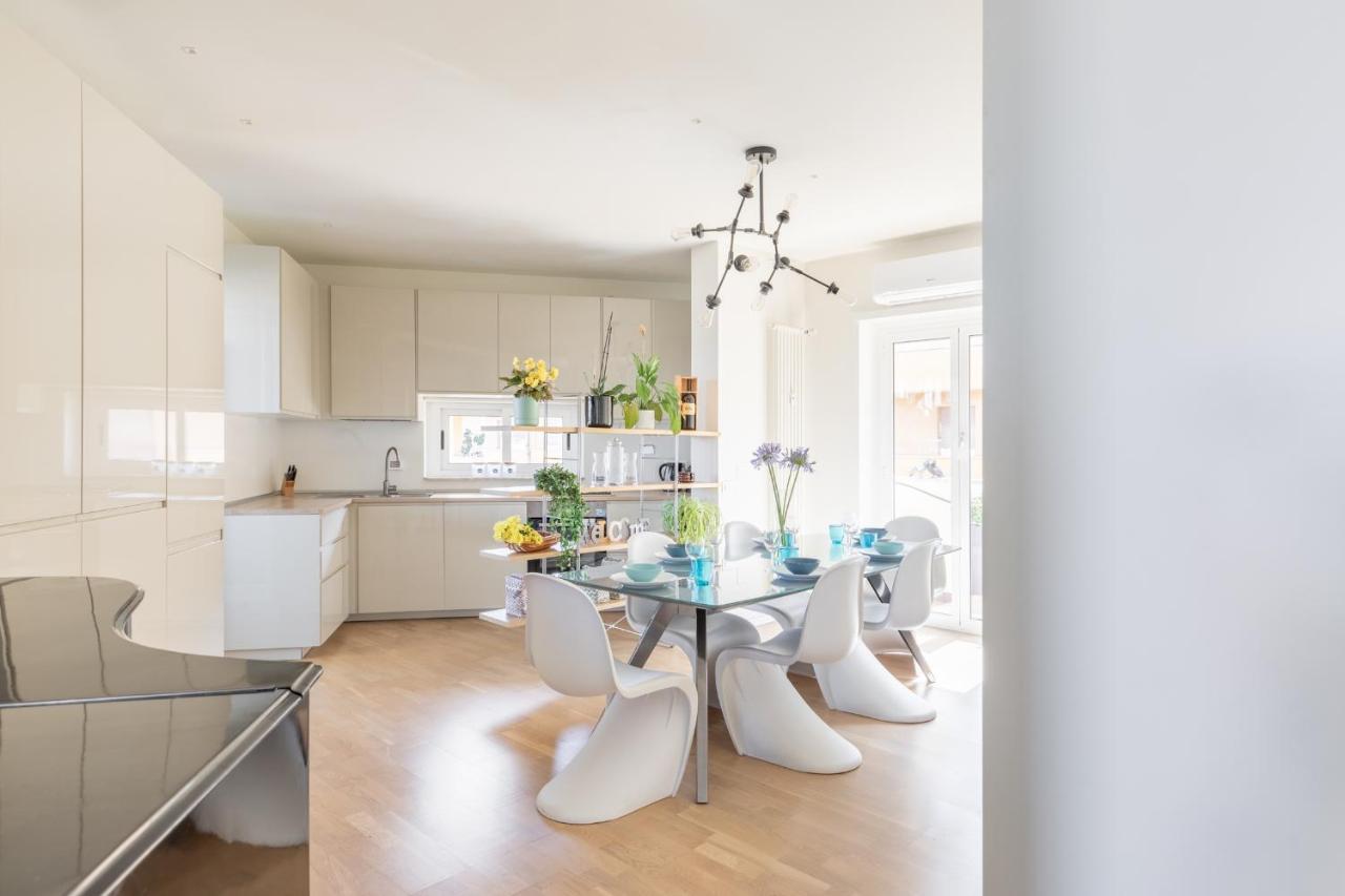 Iflat Garbatella Grand Penthouse Apartment Roma Ngoại thất bức ảnh