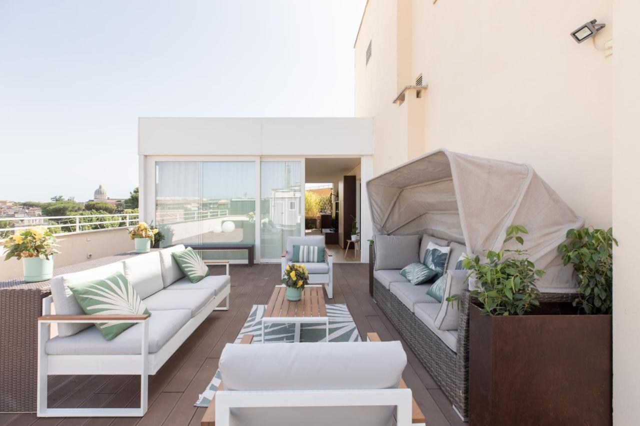 Iflat Garbatella Grand Penthouse Apartment Roma Ngoại thất bức ảnh