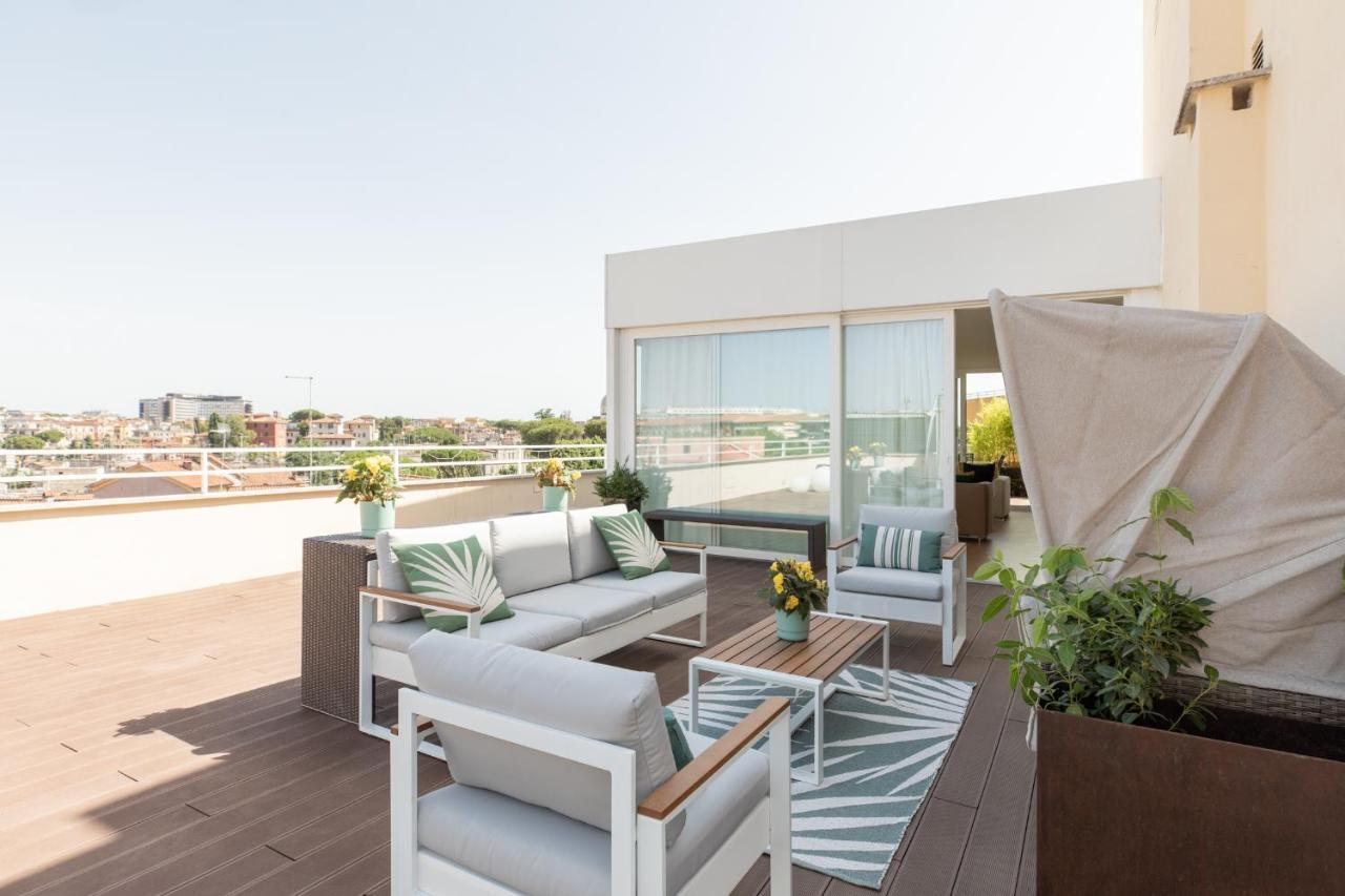 Iflat Garbatella Grand Penthouse Apartment Roma Ngoại thất bức ảnh